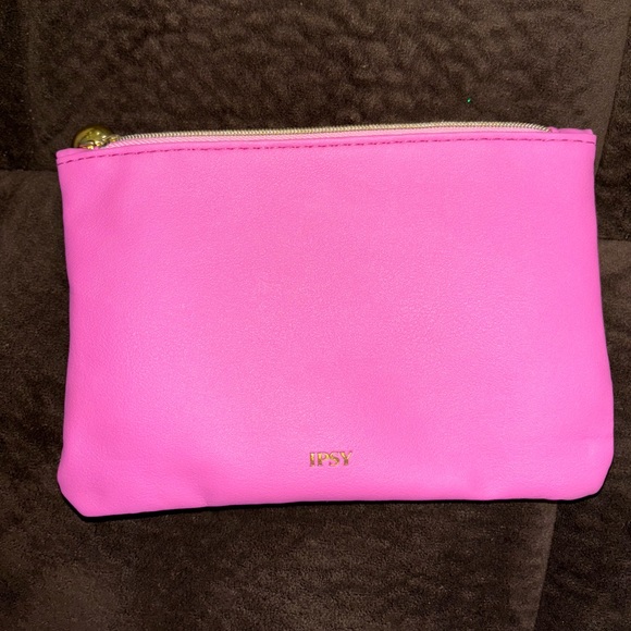 Green & Pink Glitter Makeup Pouch - Picture 2 of 3